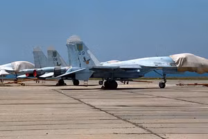 Chiến đấu cơ Su-27 của Nga.