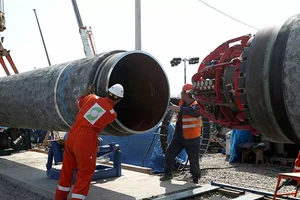 Đường ống dự án Nord Stream 2.