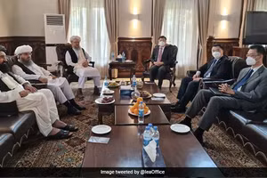 Lãnh đạo Taliban gặp Đại sứ Trung Quốc ở Kabul.