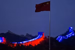 Vạn lý trường thành của Trung Quốc.