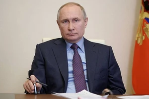 Tổng thống Nga Vladimir Putin.