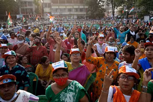 Những người ủng hộ Thủ hiến bang miền đông Tây Bengal Mamata Banerjee