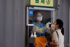 Xét nghiệm Covid-19 tại Hàn Quốc.