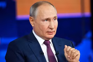 Tổng thống Nga Vladimir Putin.