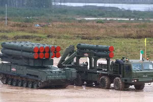 Hệ thống tên lửa đất đối không Buk-M3.