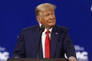 Cựu TT Mỹ Donald Trump phát biểu tại CPAC.