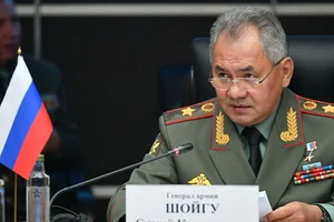 Bộ trưởng Quốc phòng Nga Sergei Shoigu. 