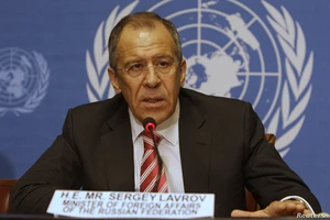 Bộ trưởng Ngoại giao Nga Sergey Lavrov.