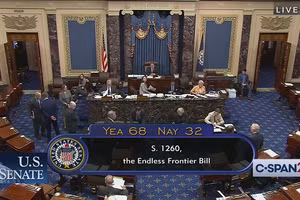 Cuộc họp của Thượng viện Mỹ.