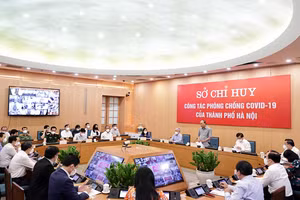 Chủ tịch nước Nguyễn Xuân Phúc phát biểu tại cuộc họp.
