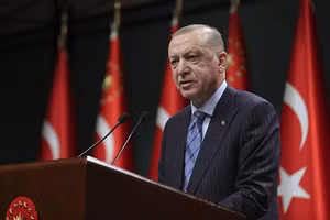 Tổng thống Thổ Nhĩ Kỳ Recep Tayyip Erdogan.