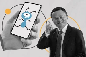 Doanh nhân Jack Ma.