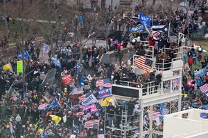 Người biểu tình ủng hộ TT Trump.