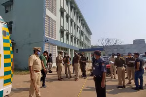 Bệnh viện nơi xảy ra vụ hỏa hoạn.