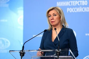 Phát ngôn viên Bộ Ngoại giao Nga Maria Zakharova. 