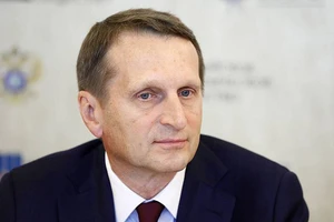 Giám đốc Cơ quan Tình báo nước ngoài của Nga (SVR) Sergei Naryshkin.