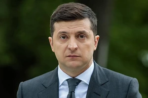 Tổng thống Ukraine Zelensky.