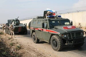 Quân đội Nga tuần tra tại Syria