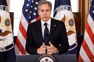 Ngoại trưởng Mỹ Antony Blinken.