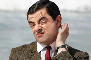 Diễn viên Rowen Atkinson, người đóng vai Mr.Bean.