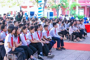 Giáo viên, học sinh Nghệ An sẽ tựu trường năm học mới 2023-2024 vào ngày 28/8. Ảnh: Hồ Lài.