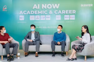 Các chuyên gia tham gia tọa đàm trong ngày hội AI NOW: ACADEMIC & CAREER.