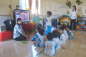 Các địa phương đang chuẩn bị nguồn lực để thực hiện Chương trình GDMN mới.