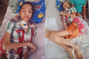 Từ cậu học trò ngoan ngoãn, tai nạn nghiệt ngã đã biến Sáng trở thành người thực vật gần 3 năm nay.