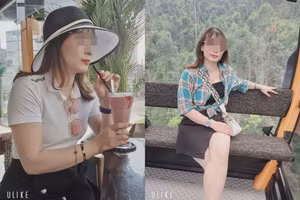 Thảo luôn thể hiện mình là người có điều kiện kinh tế, trên trang cá nhân thường xuyên đăng tải hình ảnh đi chơi, du lịch, sang chảnh. (Ảnh: FBNV)