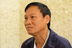 Lê Danh Tạo tại cơ quan điều tra. (Ảnh: CAHT)