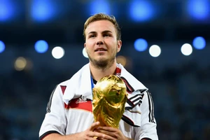 Gotze trở thành người hùng của đội tuyển Đức ở VCK World Cup 2014.