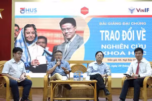 GS Ngô Bảo Châu đã có những chia sẻ với các bạn trẻ về con đường làm nghiên cứu khoa học. 