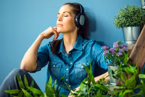 Nghe nhạc cũng là cách giúp cải thiện tâm trạng.