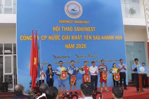 CTCP Nước giải khát Yến sào Khánh Hòa tổ chức Hội thao Sanvinest lần thứ I