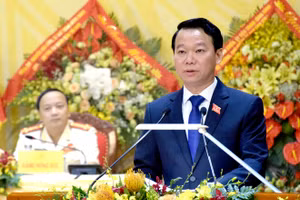 Đồng chí Đỗ Đức Duy, Phó Bí thư Tỉnh ủy khóa XVIII được bầu làm Bí thư Tỉnh ủy Yên Bái khóa XIX nhiệm kỳ 2020-2025. Ảnh: Báo Yên Bái
