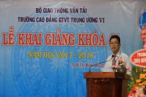 Dù không tham gia cấp uỷ khoá mới, nhưng Hiệu trưởng Chu Xuân Nam vẫn được Bộ GTVT cho giữ chức Chủ tịch hội đồng trường.