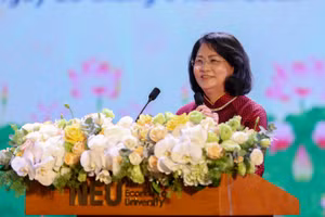  Phó Chủ tịch nước Đặng Thị Ngọc Thịnh phát biểu tại Đại hội.