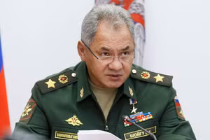 Bộ trưởng Quốc phòng Nga Sergei Shoigu.