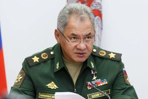 Bộ trưởng Quốc phòng Nga Sergei Shoigu.