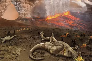 Nhiều sinh vật khổng lồ biến mất vĩnh viễn sau đại tuyệt chủng.