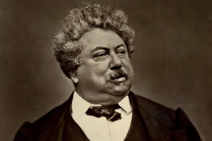 Nhà văn Alexandre Dumas-bố.
