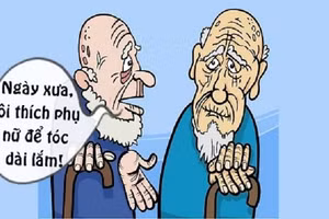 Độc thân cả đời vì... mái tóc 