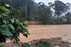 Chia 4 tốp lặn tìm các du khách bị lũ cuốn trôi