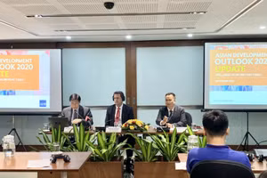 Toàn cảnh buổi họp báo. Ảnh:VGP.