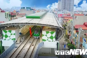 Huy động gần 700 người tập huấn chạy thử tàu Cát Linh - Hà Đông