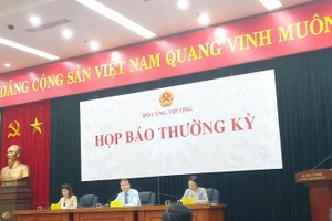 Họp báo thường kỳ Bộ Công thương hôm nay 16/10