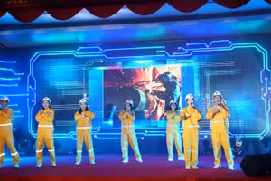 Các tiết mục tại lễ kỷ niệm 30 năm Ngày thành lập Tổng công ty Khí Việt Nam – PV GAS.