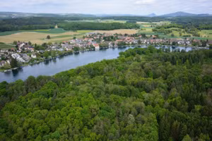 Thị trấn xinh đẹp Büsingen am Hochrhein.