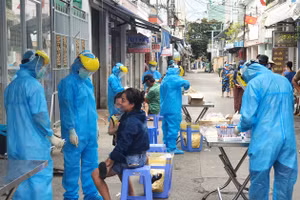 Xét nghiệm Covid-19. Ảnh tư liệu