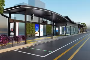 Seoul lắp đặt các trạm dừng xe buýt công nghệ cao theo phong cách nhà truyền thống hanok